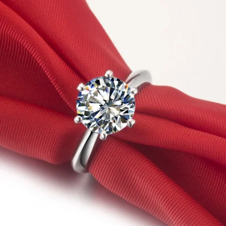 Top Brand Wedding Jewelry 3CT Hearts And Arrows Diamond Engagement Ring Platinum 950 Jewelry PT950 Stamped.jpg Q90.jpg 768x768 1 450x450