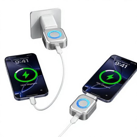 type c auto power cutoff charge separator protector supports up to 140w charging