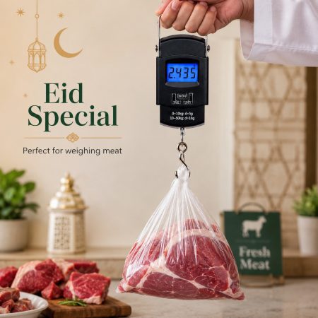 digital hanging weight scale, portable hanging electronic hook scale black weight machine digital