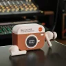 wireless retro style earbuds