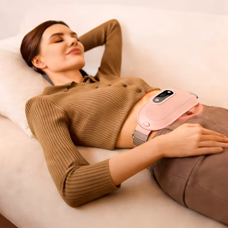 Heating pad for Period Cramps & Vibration sliming Massage belt heating pad for period cramps & vibration sliming massage belt
