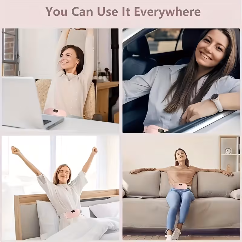 Heating pad for Period Cramps & Vibration sliming Massage belt heating pad for period cramps & vibration sliming massage belt